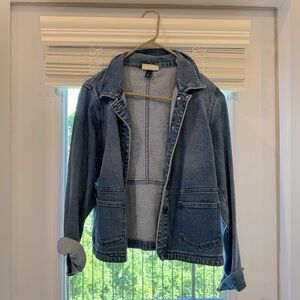 Long sleeve denim Jean jacket from universal thread